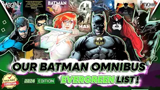 Let's Build our Batman Omnibus Evergreen List | The 10 Batman Omnibus Evergreen List of comics!