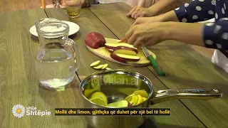 Shije Shtëpie - Mollë  dhe limon, gjithçka që duhet për një bel të hollë