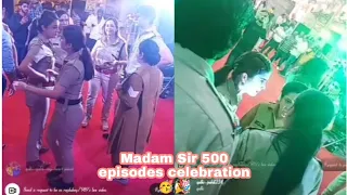 Madam Sir 500 episode celebration 🥳. Gulki Joshi live today. #500 #celebration #madamsir #gulkijoshi