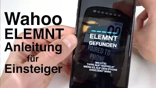 Wahoo Elemnt Bolt für Anfänger! Anleitung: App einrichten, Sensoren koppeln, Datenfelder,  Strava