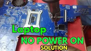 Laptop No Power on Solution !!  How to Program Laptop  Bios