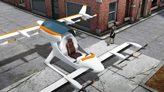 Airbus flying drone taxi takes flight