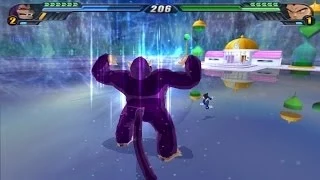 Trunks turns into a violet Oozaru Vs Vegeta in the Hyperbolic Time Chamber (DBZ Tenkaichi 3 Mod)