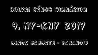 9. Ny-Kny  Black Sabbath - Paranoid Karaoke [2017]