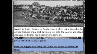 TCA Y8 Narrated PPT - Emily Davison