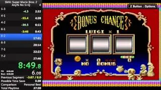 Super Mario Advance Any% No Save and Quit speedrun - 25:36