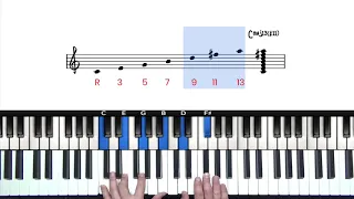 Major & Minor 9th Chords - Jazz Piano Drills | PianoGroove.com