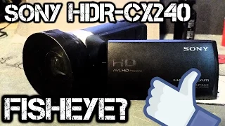 How To Put A Fisheye Lens On Your Camcorder!
