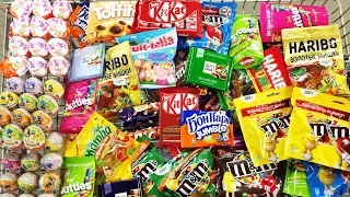 A Lot Of Candy 2018 NEW #37 ASMR / АСМР Покупка Киндер Сюрпризы, Очень Много конфет и сладостей