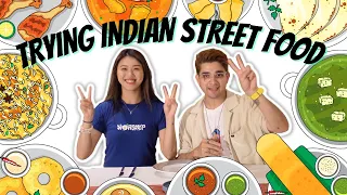 My Asian Girlfriend Trying 7 Most Popular Indian Street Food
