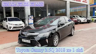 Toyota Camry 2.5Q 2018 xe ô tô cũ bền lành