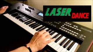 LASERDANCE - Cosmo Tron - Live Remix on Yamaha moXF6 - Piotr Zylbert - Poland (HD)