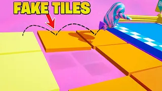 JUMP ON FAKE TILES IN TIP TOE + How to Win