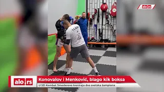 U SD Kombat Smederevo treniraju dva svetska šampiona! Konovalov i Menković su blago kik boksa!