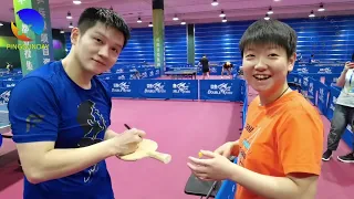 Fan Zhendong training 2023-2024