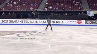 Nathan Chen - SP run-thru - #SkateAmerica - 10/22/21 (sort of a run-thru ¯_(ツ)_/¯ )