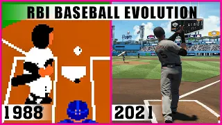 RBI BASEBALL evolution [1988 - 2021]