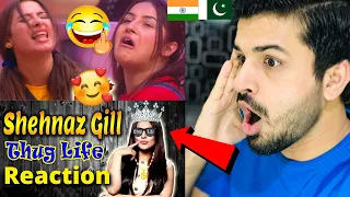 Reaction on Shehnaz Gill ULTIMATE THUG LIFE PART 1 | Funny Moments Unseen Unekha | Reaction Vlogger
