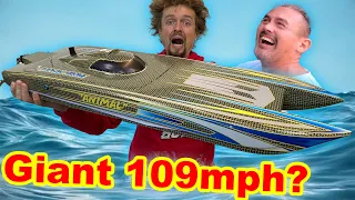 Twin Motor 12s RC Speed Boat ***fastest RTR boat in the world?***