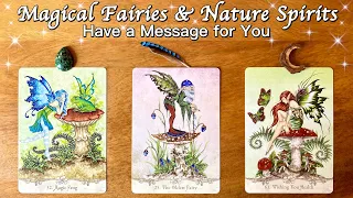 ✨🧚🏻 Fairies & Nature Spirits Have a Message for You 🍄✨ Timeless Pick a Card Reading 🍀✨