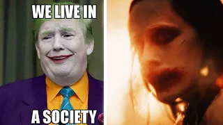 Why Snyder's Justice League Joker Says We Live In A Society ?