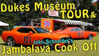TOURING A DUKES OF HAZZARD MUSEUM BEFORE JOHN SCHNEIDER'S JAMBALAYA COOK OFF!!! (CM40 Vlog)