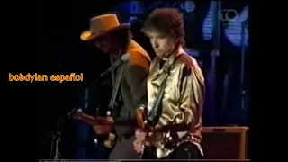 BOB DYLAN - All Along the Watchtower - ESPAÑOL ENGLISH