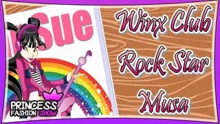 Winx Club Musa Rock Star - Dress Up Game for Kids