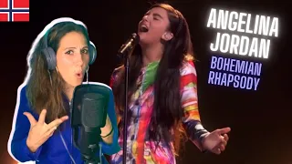 AMAZING! Angelina Jordan - Bohemian Rhapsody REACTION #angelinajordan #bohemianrhapsody #reaction