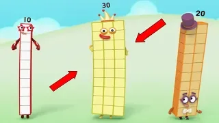 How to write numbers 20 - 30! Numberblocks! New Episode!