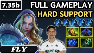 7.35b - Fly CRYSTAL MAIDEN Hard Support Gameplay 26 ASSISTS - Dota 2 Full Match Gameplay