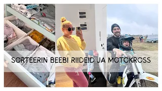 SORTEERIN BEEBI RIIDEID JA MOTOKROSS | vlog