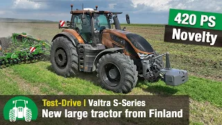 Valtra S416 Test Drive | Agritechnica Innovation | S Series | Tractors | Farm equipment