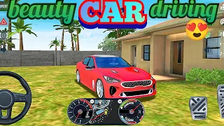 best car games for android driving Kia Stinger in heavy traffic 🔥 taxi sim 2020 gameplay android