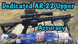 Dedicated AR-22 1:16 Upper Vs CMMG Conversion Kit-Is It Really That Much More Accurate?