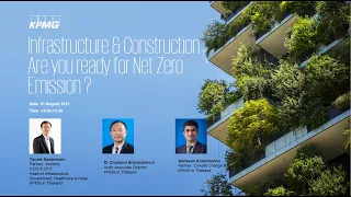 [KPMG webinar] Infrastructure & Construction: Are you ready for Net Zero Emission?