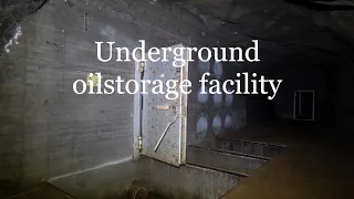 The huge oilstorage facility underground!