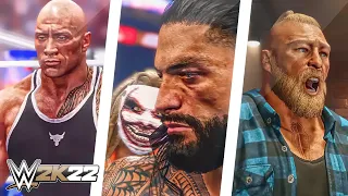 WWE 2K22 Awesome Custom Stories! | Universe Mode (Best of)