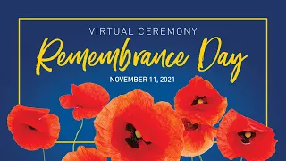 The University of Windsor honours Remembrance Day 2021 - Live Stream at 10:45 am EST