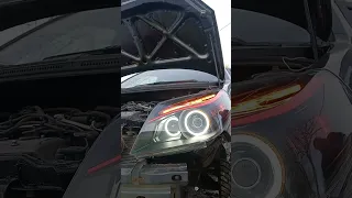 Лэд оптика Geely mk Светодиодные линзы Matrix System Bi-LED 3″ — с подсветкой поворота