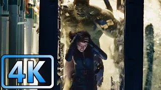 Hulk Chasing Black Widow | The Avengers (2012) | 4K ULTRA HD