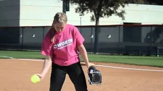 Softball Pitching tips: How to throw a fastball- Amanda Scarborough