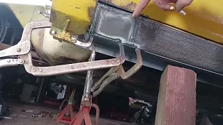 welding in the rockers