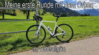 Meine erste Runde mit dem Rennrad im Oberallgäu 🥵😮‍💨 Orbea Orca M40