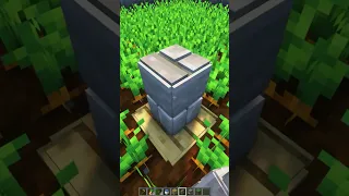 Minecraft Automatic Crop Farm🧑‍🌾 #shorts