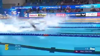 Fina 2019 سباق ٥٠ متر حره