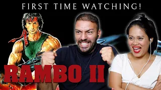 [AUDIO FIXED] Rambo: First Blood Part II (1985) First Time Watching | Movie Reaction