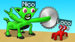 NICO, E LOCO CERCANO DI EVOLVERSI MA DIVENTANO DEI MOSTRI!