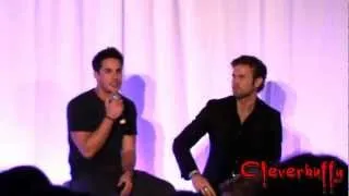 BloodyNightCon 2012 -007- Michael Trevino and Matt Davis' Panel -1/2- Sat 05-05-12