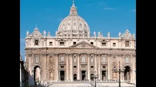 Италия Рим Ватикан  Базилика Святого Петра Basilica di San Pietro